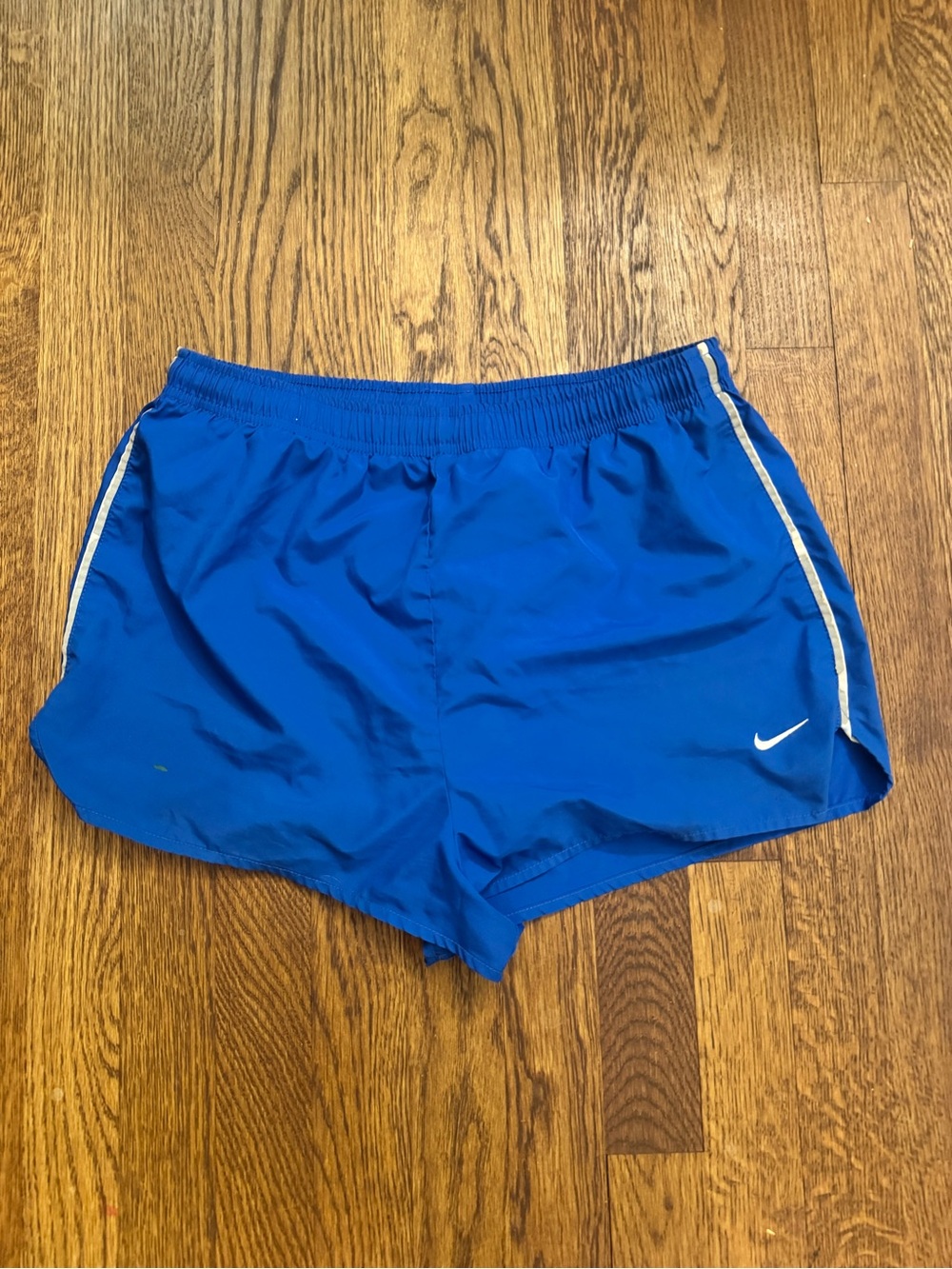 Nike Women’s Blue Running Shorts with White Trim